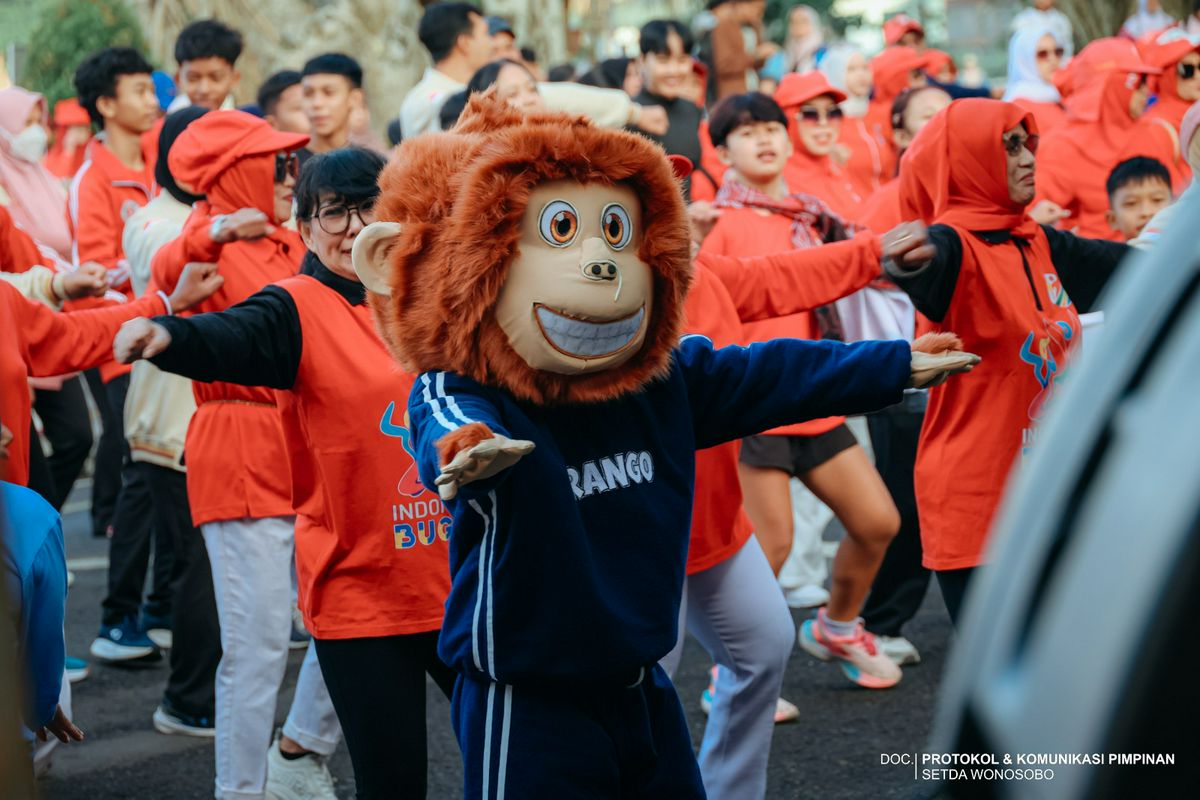 Launching Car Free Day Kabupaten Wonosobo dan Gerakan Masyarakat Aktif Berolahraga (GEMAR) Tahun 2026 