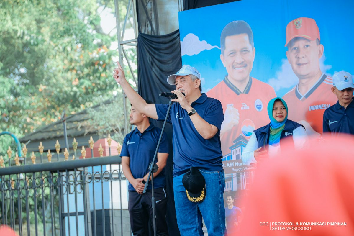 Launching Car Free Day Kabupaten Wonosobo dan Gerakan Masyarakat Aktif Berolahraga (GEMAR) Tahun 2026 