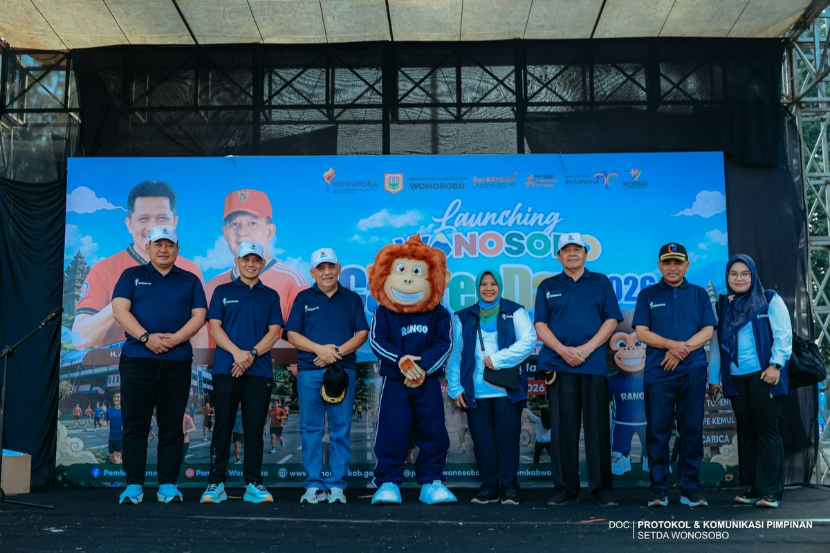 Launching Car Free Day Kabupaten Wonosobo dan Gerakan Masyarakat Aktif Berolahraga (GEMAR) Tahun 2026 