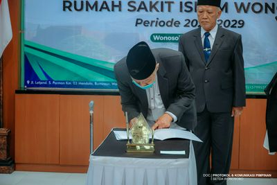 Pelantikan Direktur dan Wakil Direktur Rumah Sakit Islam (RSI) Wonosobo Periode 2026–2029