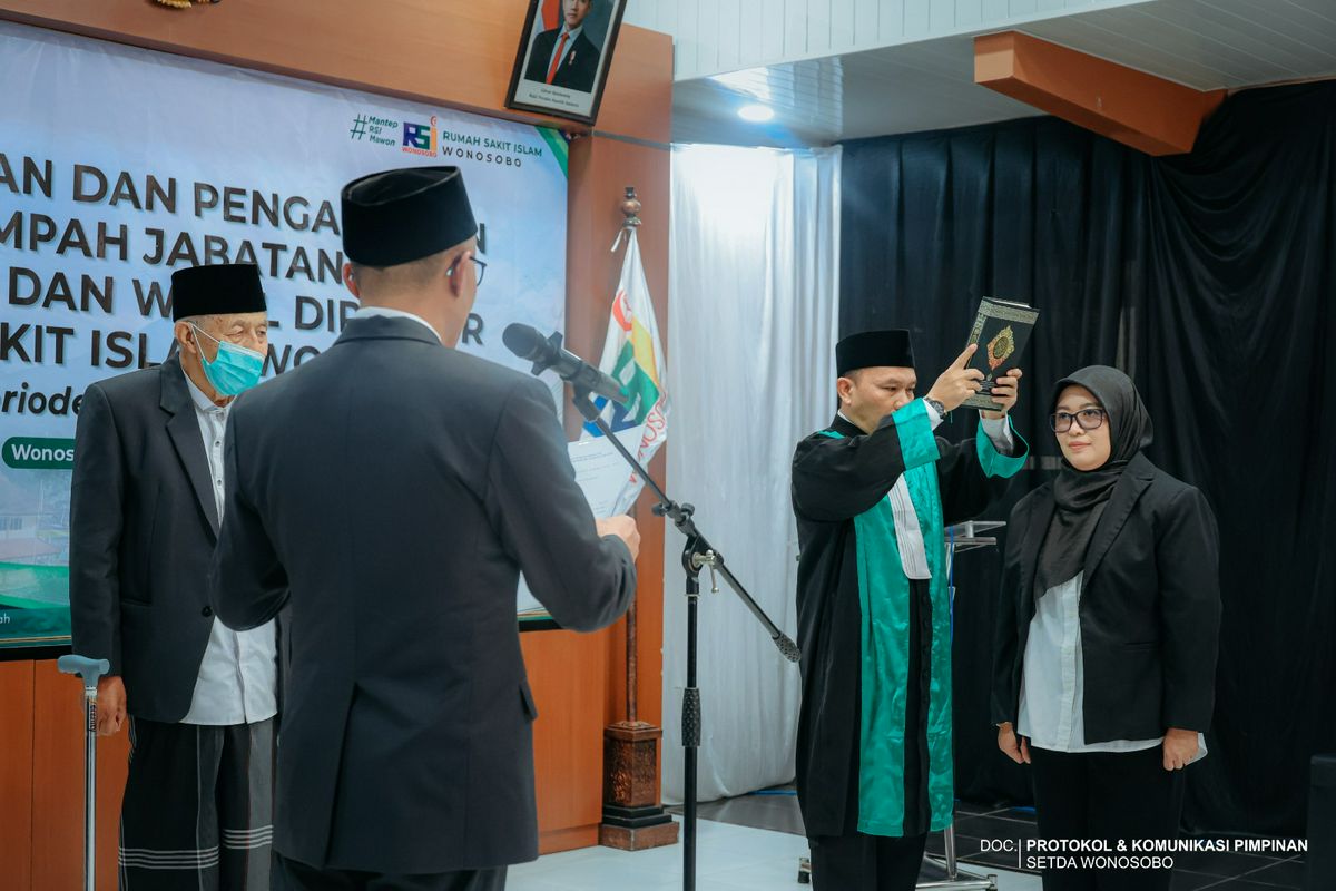 Pelantikan Direktur dan Wakil Direktur Rumah Sakit Islam (RSI) Wonosobo Periode 2026–2029