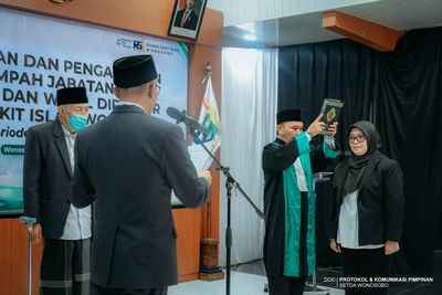 Pelantikan Direktur dan Wakil Direktur Rumah Sakit Islam (RSI) Wonosobo Periode 2026–2029