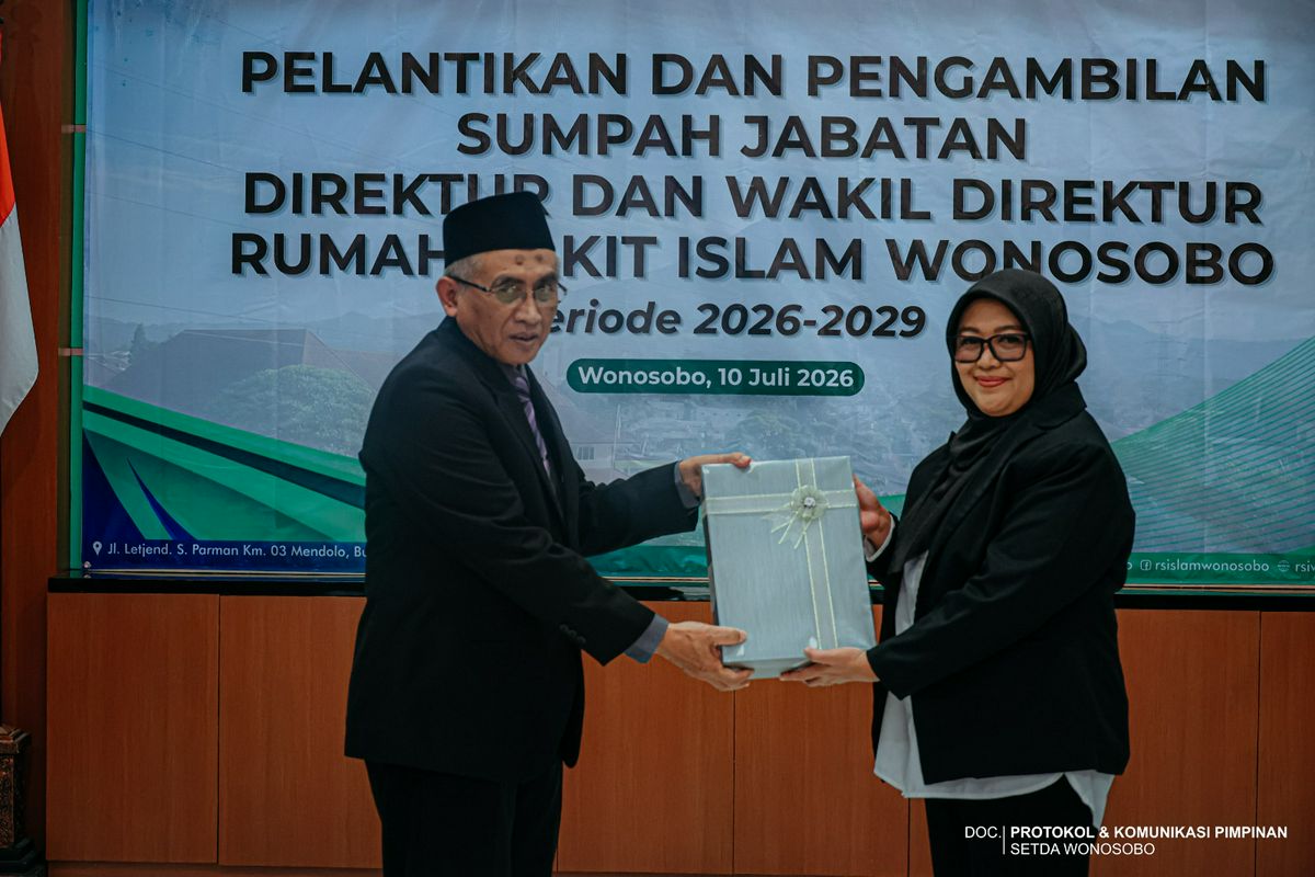 Pelantikan Direktur dan Wakil Direktur Rumah Sakit Islam (RSI) Wonosobo Periode 2026–2029