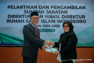 Pelantikan Direktur dan Wakil Direktur Rumah Sakit Islam (RSI) Wonosobo Periode 2026–2029