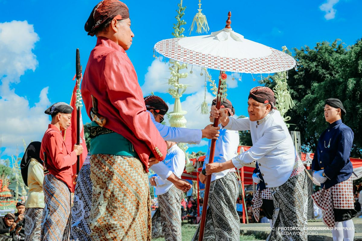 Pisowanan Agung dalam rangka Hari Jadi ke-201 Kabupaten Wonosobo