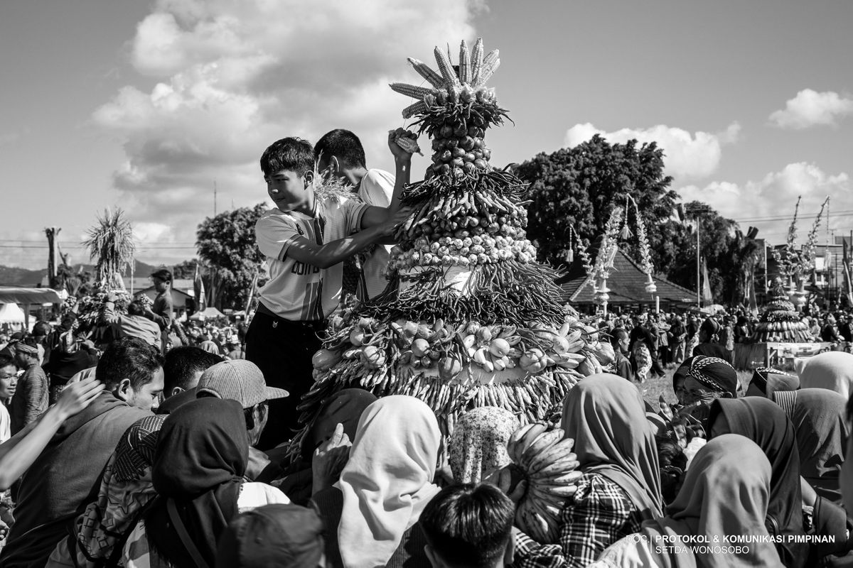Pisowanan Agung dalam rangka Hari Jadi ke-201 Kabupaten Wonosobo