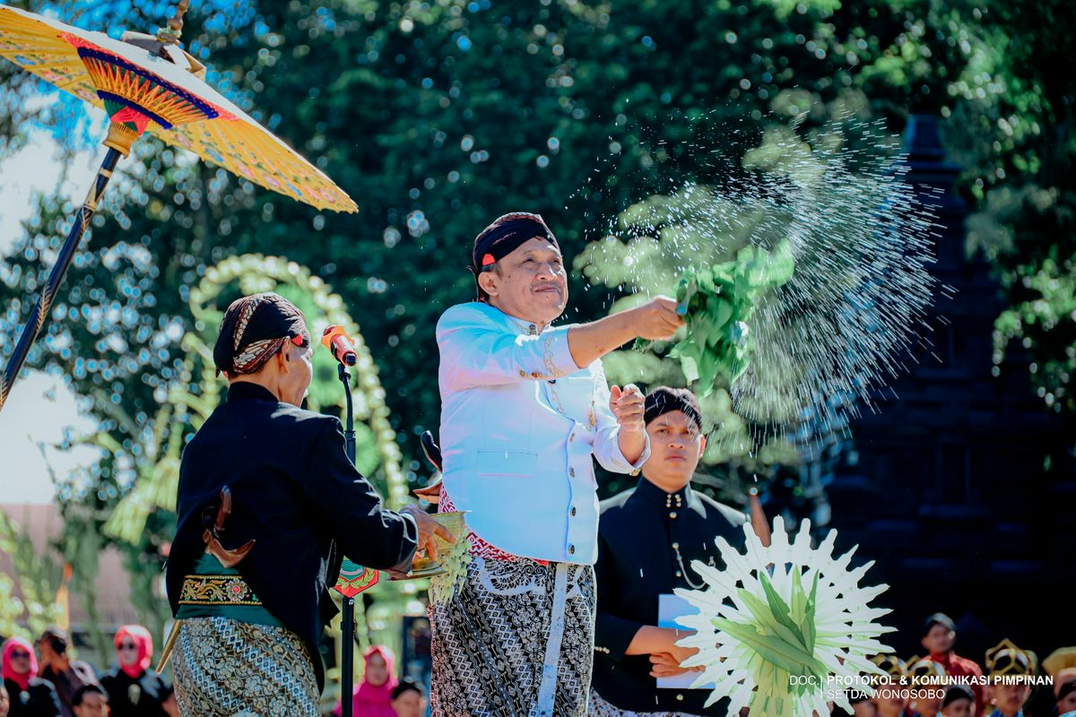 Pisowanan Agung dalam rangka Hari Jadi ke-201 Kabupaten Wonosobo