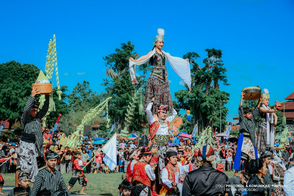 Pisowanan Agung dalam rangka Hari Jadi ke-201 Kabupaten Wonosobo