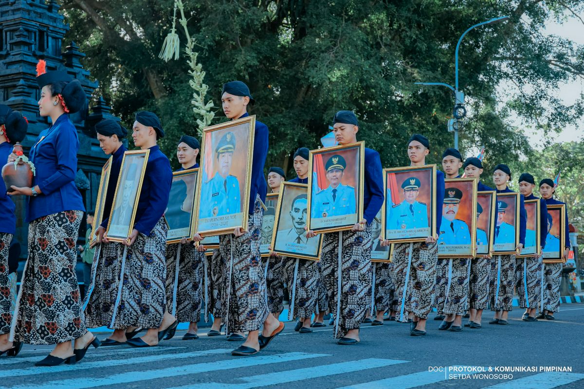Pisowanan Agung dalam rangka Hari Jadi ke-201 Kabupaten Wonosobo