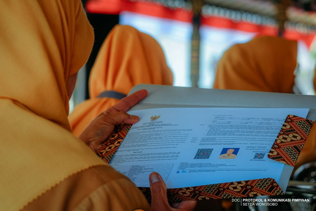 Penyerahan SK Pensiun Periode 1 September, 1 Oktober, 1 November, dan 1 Desember 2026