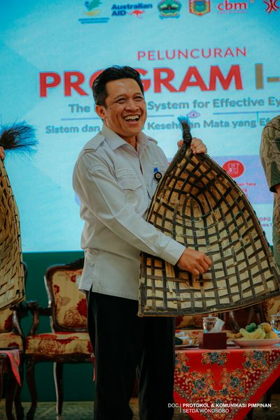 Bupati Wonosobo Luncurkan Program I-SEE, Perkuat Layanan Kesehatan Mata yang Inklusif