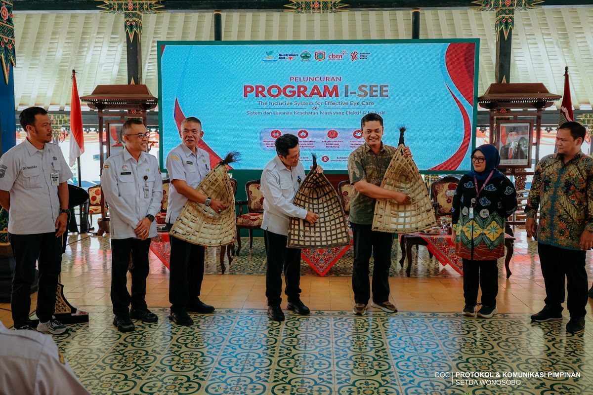Bupati Wonosobo Luncurkan Program I-SEE, Perkuat Layanan Kesehatan Mata yang Inklusif