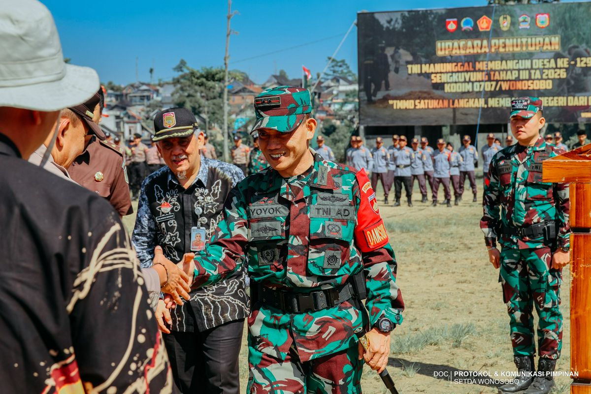 Penutupan TMMD Sengkuyung Tahap III Tahun Anggaran 2026