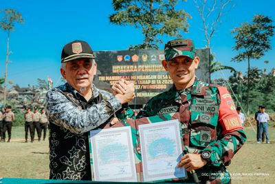 Penutupan TMMD Sengkuyung Tahap III Tahun Anggaran 2026