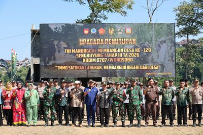 Penutupan TMMD Sengkuyung Tahap III Tahun Anggaran 2026