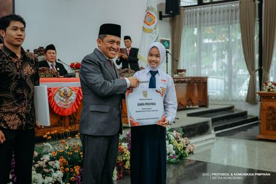 Rapat Paripurna DPRD Kabupaten Wonosobo mendengarkan Pidato Kenegaraan Presiden Republik Indonesia 