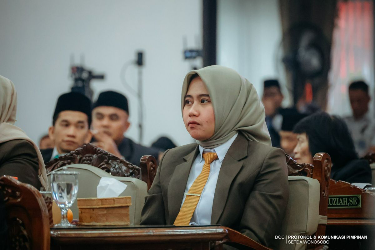 Rapat Paripurna DPRD Kabupaten Wonosobo mendengarkan Pidato Kenegaraan Presiden Republik Indonesia 