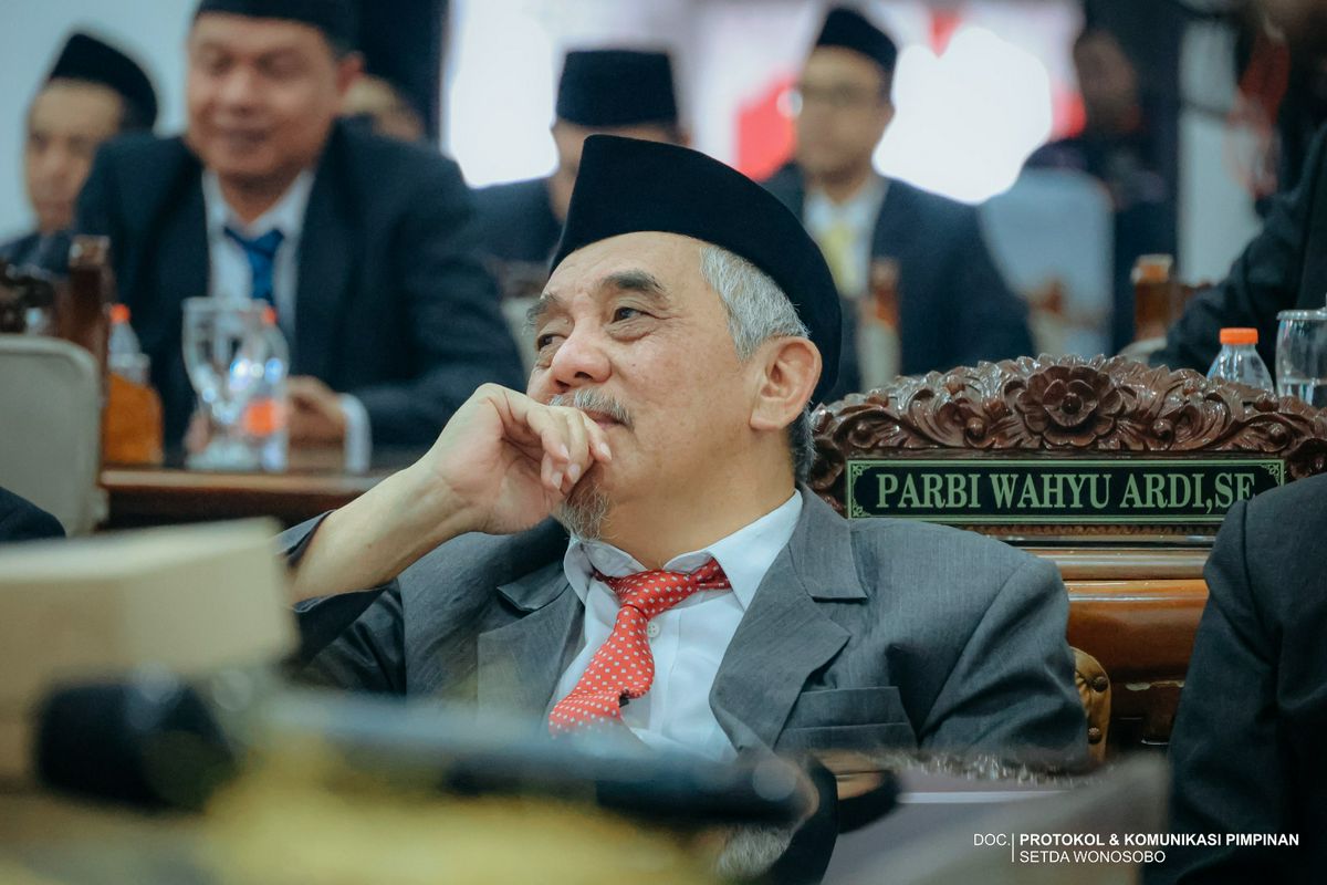 Rapat Paripurna DPRD Kabupaten Wonosobo mendengarkan Pidato Kenegaraan Presiden Republik Indonesia 
