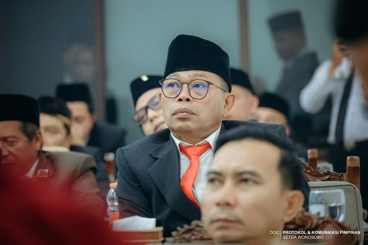 Rapat Paripurna DPRD Kabupaten Wonosobo mendengarkan Pidato Kenegaraan Presiden Republik Indonesia 