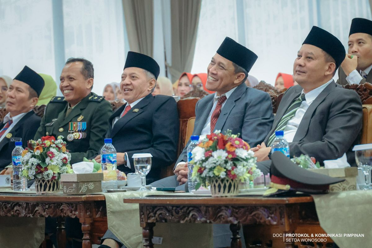 Rapat Paripurna DPRD Kabupaten Wonosobo mendengarkan Pidato Kenegaraan Presiden Republik Indonesia 
