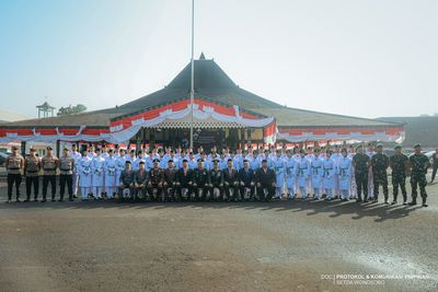 Pengukuhan Pasukan Pengibar Bendera (Paskibra) Kabupaten Wonosobo Tahun 2026