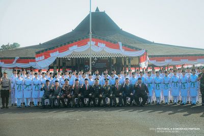Pengukuhan Pasukan Pengibar Bendera (Paskibra) Kabupaten Wonosobo Tahun 2026