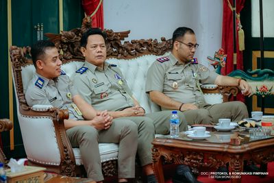 Penandatanganan Naskah Perjanjian Hibah Daerah (NPHD) antara Pemerintah Kabupaten Wonosobo dan Kepolisian Resor Wonosobo terkait hibah tanah milik Pemerintah Daerah untuk pembangunan Mako Brimob