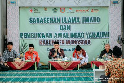 Sarasehan Ulama Umaro dan Pembukaan Amal Infaq YAKAUMI 