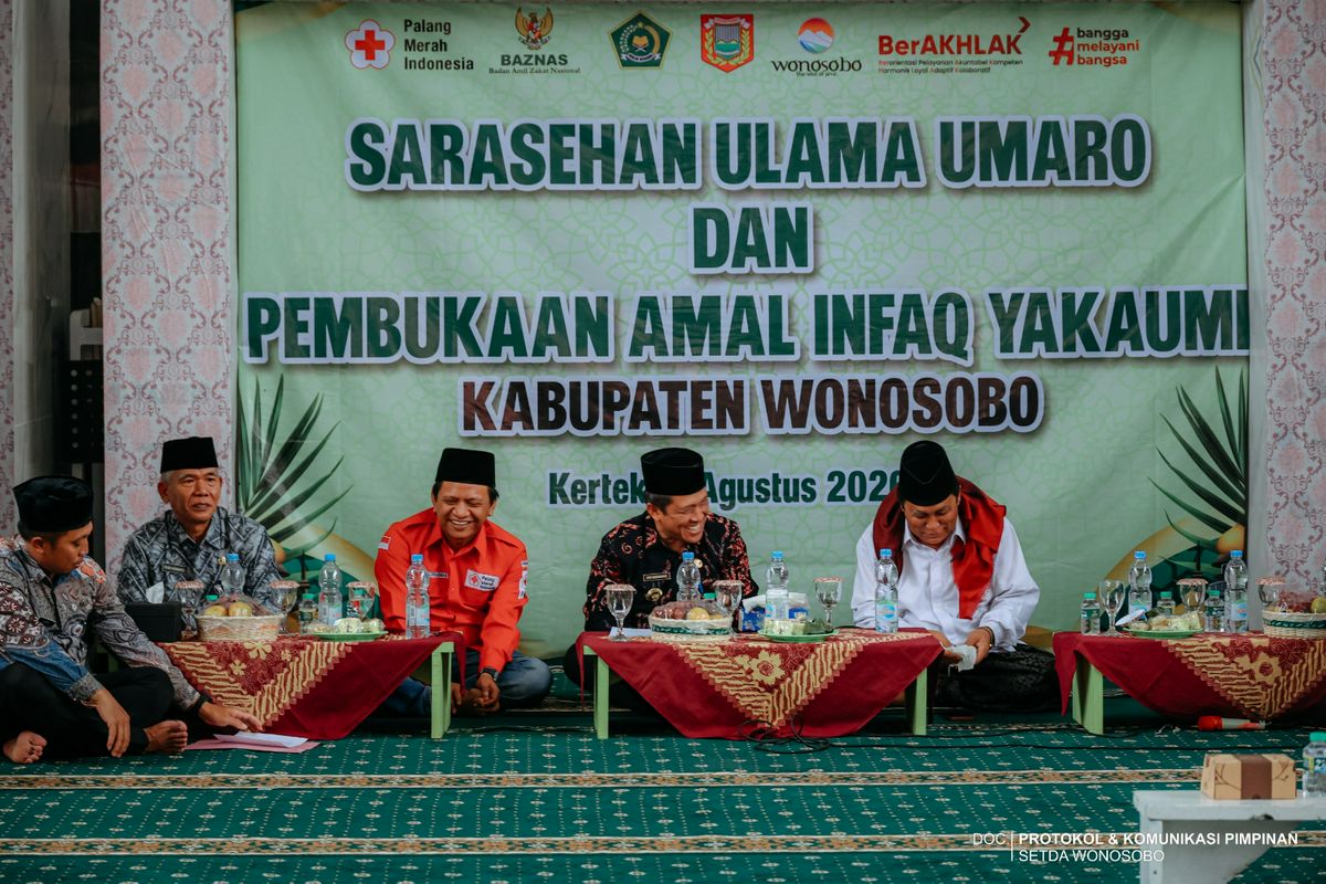 Sarasehan Ulama Umaro dan Pembukaan Amal Infaq YAKAUMI 