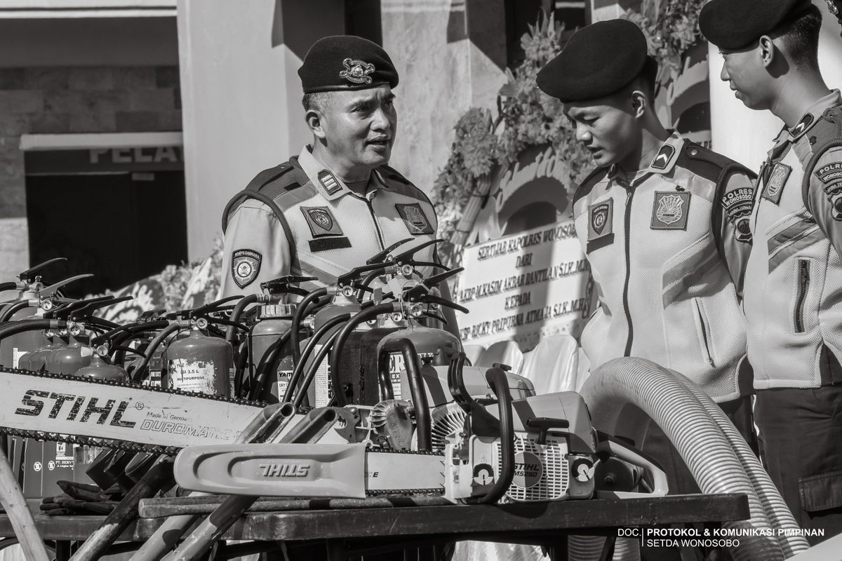 APEL SIAGA KARHUTLA, BUPATI WONOSOBO TEKANKAN PENCEGAHAN DAN RESPONS CEPAT