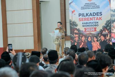 JELANG PILKADES 2026, BUPATI INGATKAN DEMOKRASI DESA HARUS BERMARTABAT
