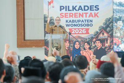 JELANG PILKADES 2026, BUPATI INGATKAN DEMOKRASI DESA HARUS BERMARTABAT