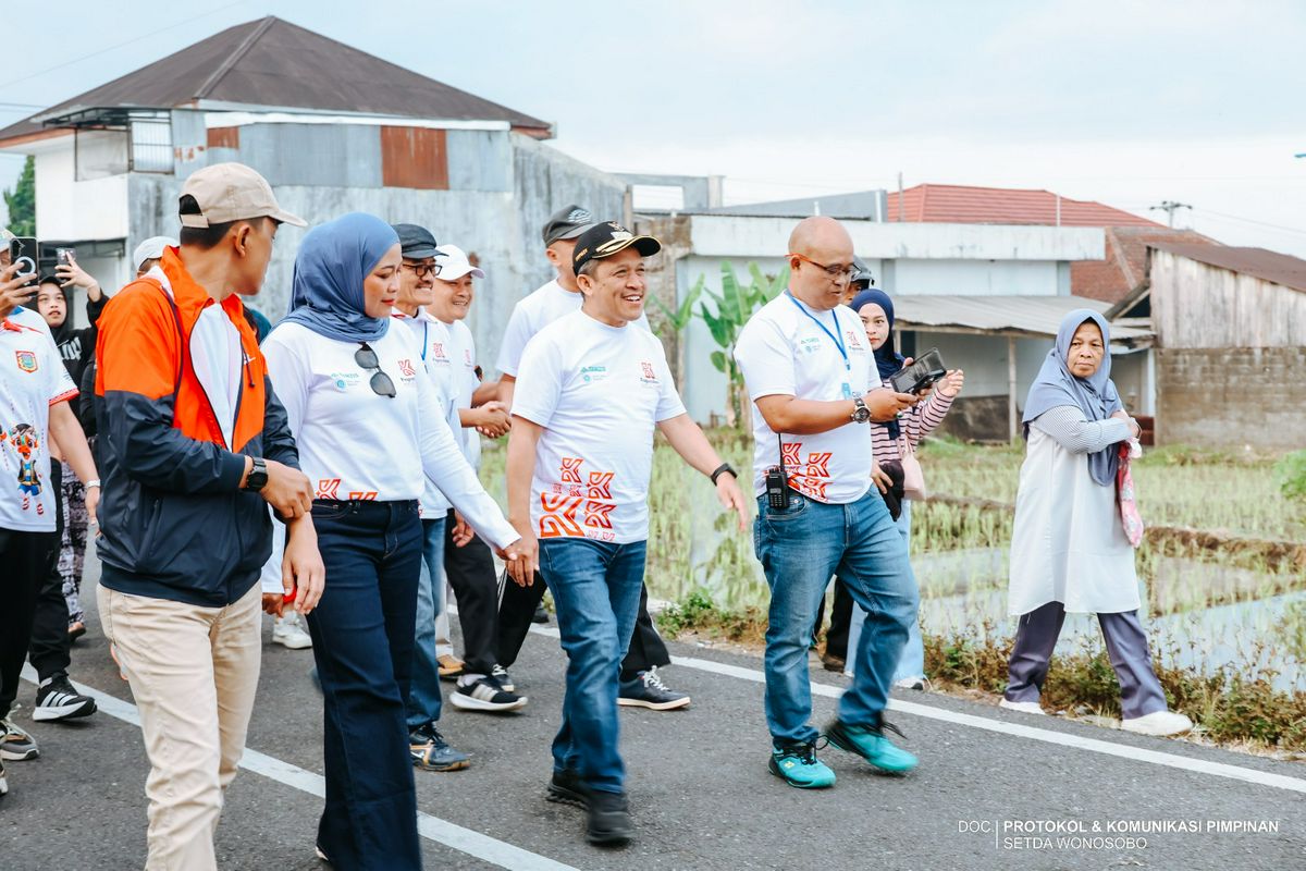BUPATI WONOSOBO LUNCURKAN CFD KERTEK, HADIRKAN RUANG PUBLIK BARU DAN PENGGERAK EKONOMI