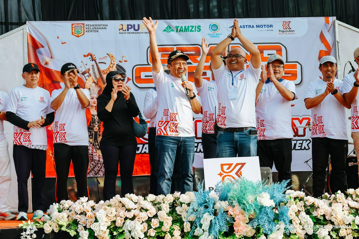 BUPATI WONOSOBO LUNCURKAN CFD KERTEK, HADIRKAN RUANG PUBLIK BARU DAN PENGGERAK EKONOMI