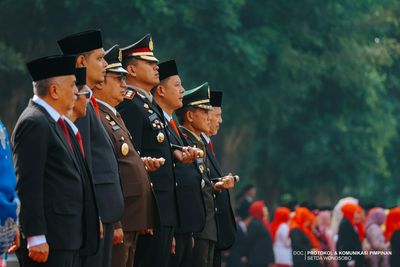 HUT ke-81 RI di Wonosobo Digelar Sederhana, Pejabat dan Rakyat Berdiri Bersama