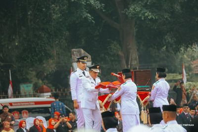 HUT ke-81 RI di Wonosobo Digelar Sederhana, Pejabat dan Rakyat Berdiri Bersama