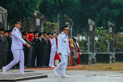 HUT ke-81 RI di Wonosobo Digelar Sederhana, Pejabat dan Rakyat Berdiri Bersama