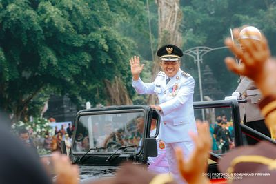 HUT ke-81 RI di Wonosobo Digelar Sederhana, Pejabat dan Rakyat Berdiri Bersama