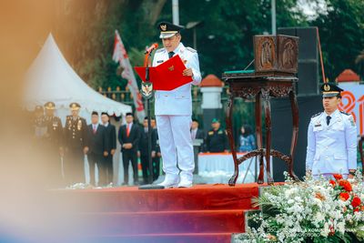 HUT ke-81 RI di Wonosobo Digelar Sederhana, Pejabat dan Rakyat Berdiri Bersama