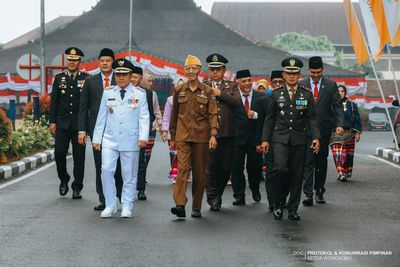 HUT ke-81 RI di Wonosobo Digelar Sederhana, Pejabat dan Rakyat Berdiri Bersama
