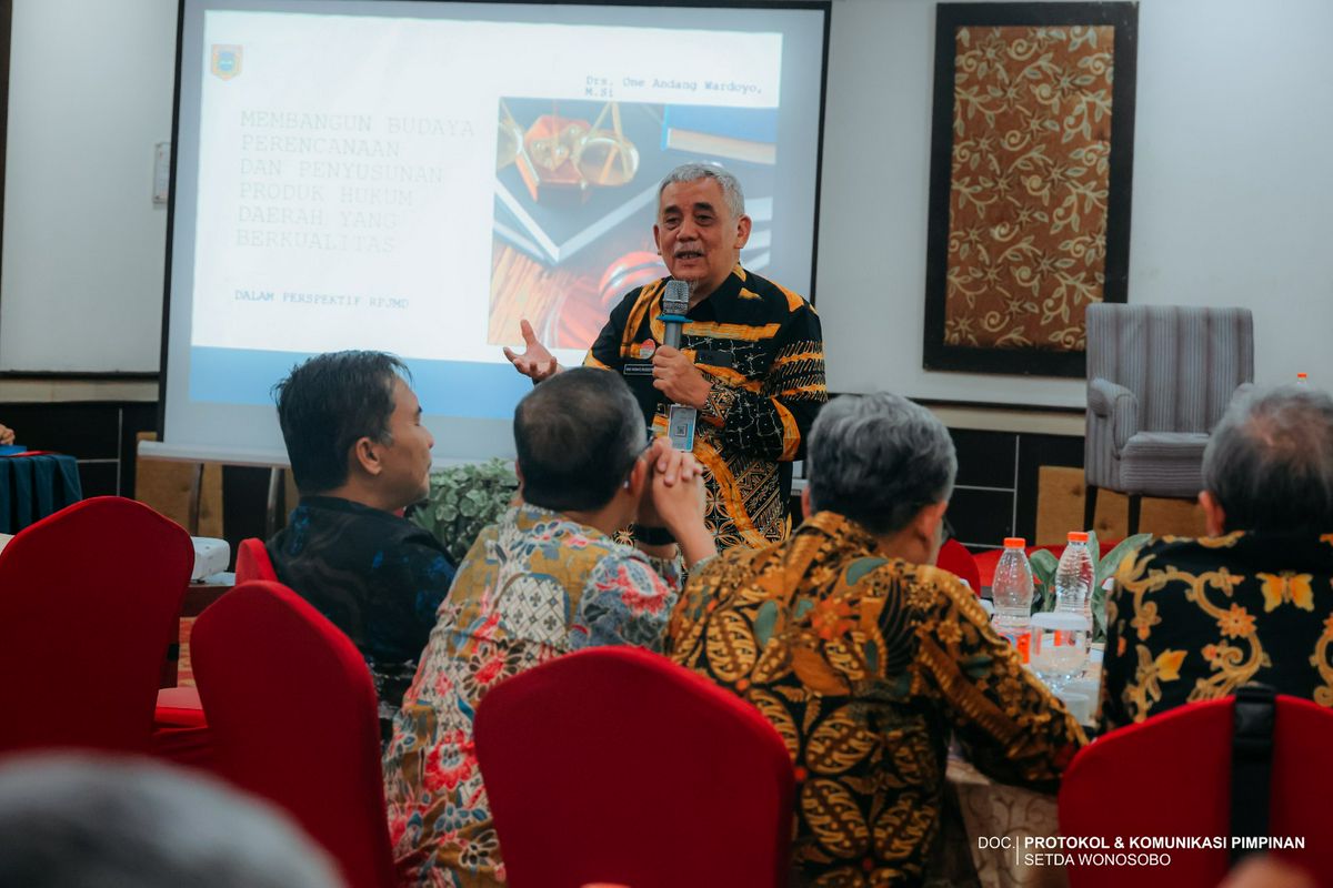 Buka Rakor Propemperda dan Propemperbup 2027, Bupati Wonosobo: Regulasi harus Menjawab Persoalan Daerah
