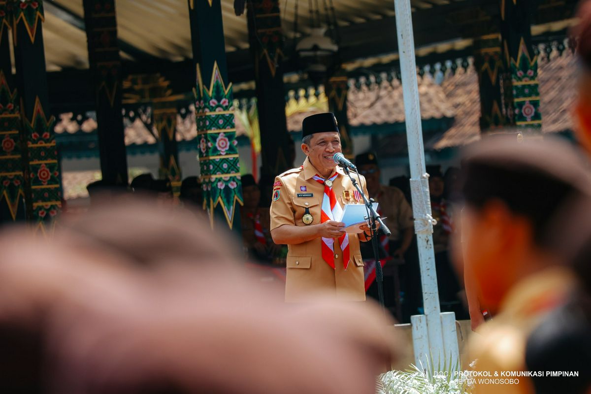 Peringati Hari Pramuka ke-65, Bupati Dorong Generasi Muda Jadi Pelopor Kemandirian
