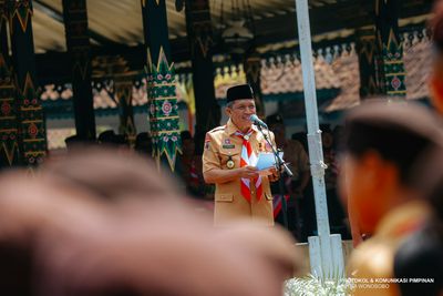 Peringati Hari Pramuka ke-65, Bupati Dorong Generasi Muda Jadi Pelopor Kemandirian