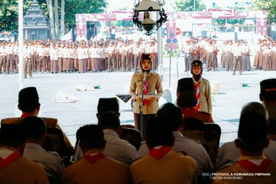 Peringati Hari Pramuka ke-65, Bupati Dorong Generasi Muda Jadi Pelopor Kemandirian