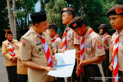 Peringati Hari Pramuka ke-65, Bupati Dorong Generasi Muda Jadi Pelopor Kemandirian
