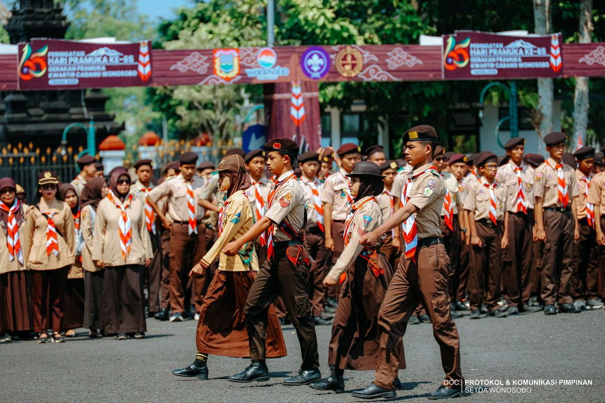 Peringati Hari Pramuka ke-65, Bupati Dorong Generasi Muda Jadi Pelopor Kemandirian