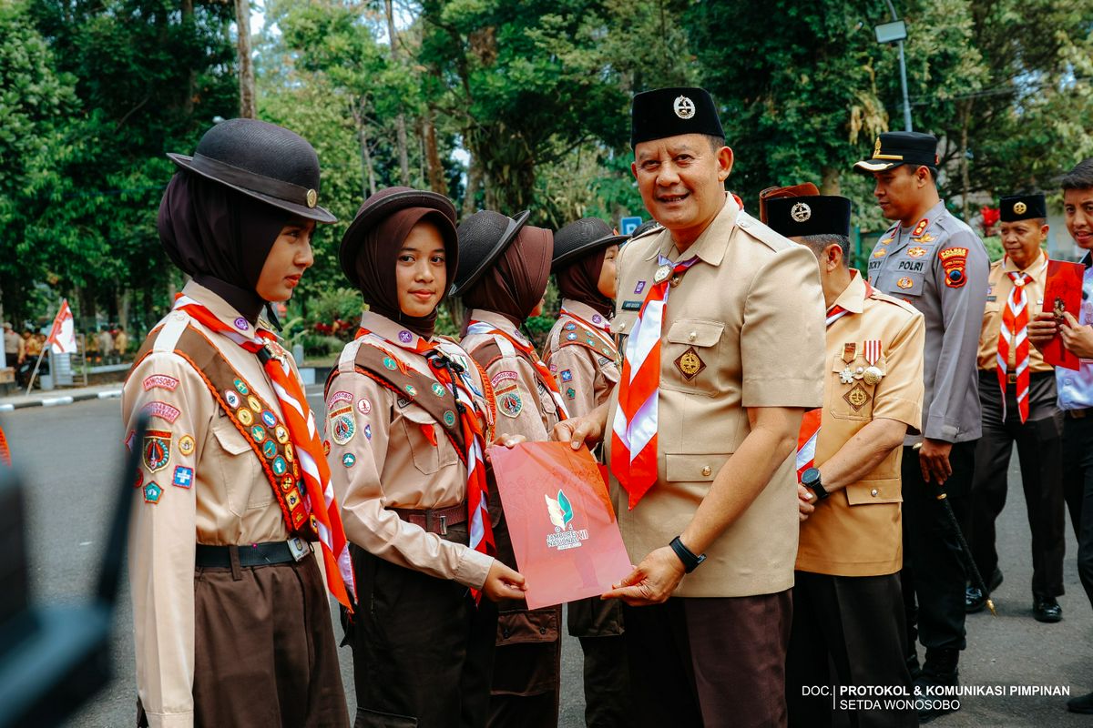 Peringati Hari Pramuka ke-65, Bupati Dorong Generasi Muda Jadi Pelopor Kemandirian