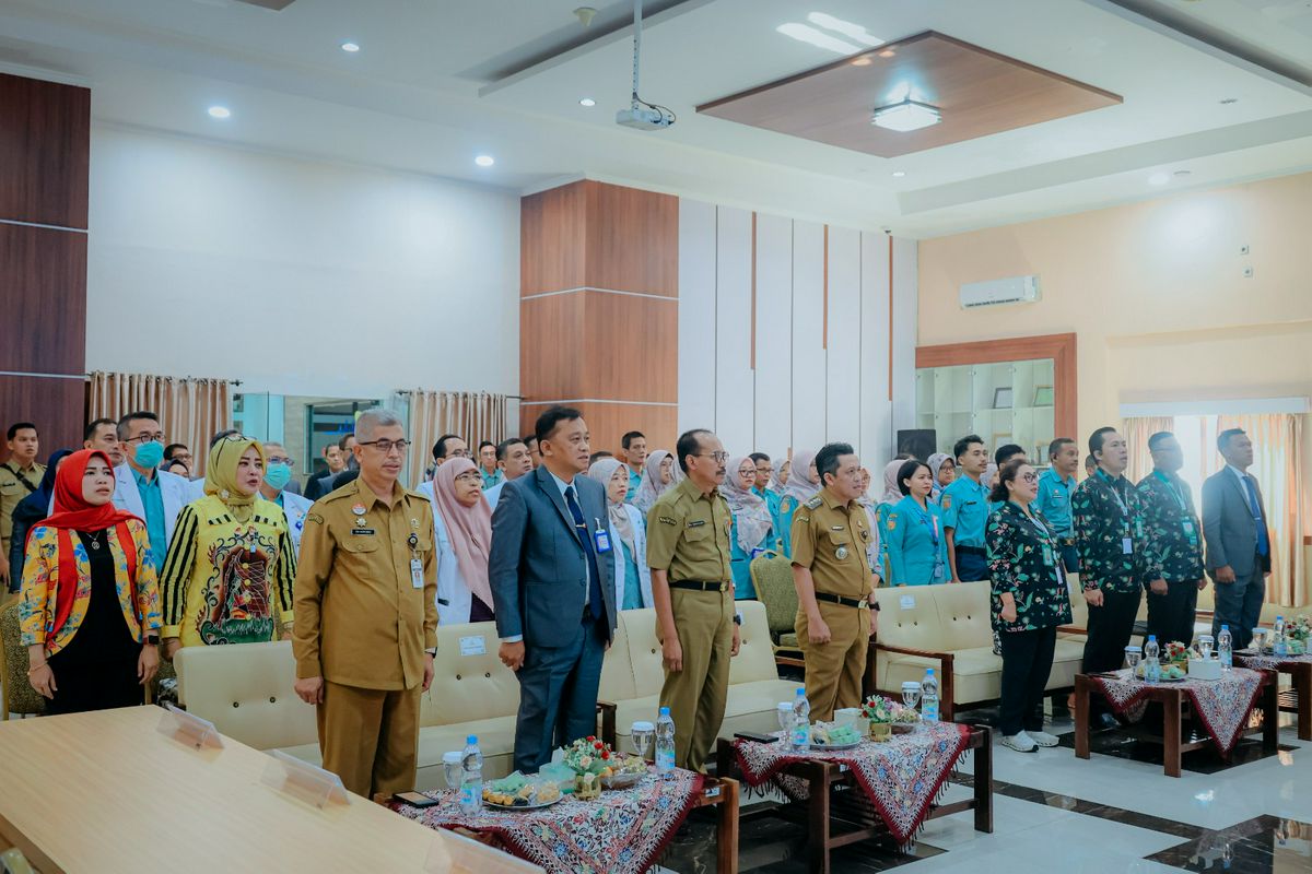 Bupati Wonosobo Membuka Acara Survei Akreditasi RSUD KRT Setjonegoro Bersama LARS-DHP Tahun 2026