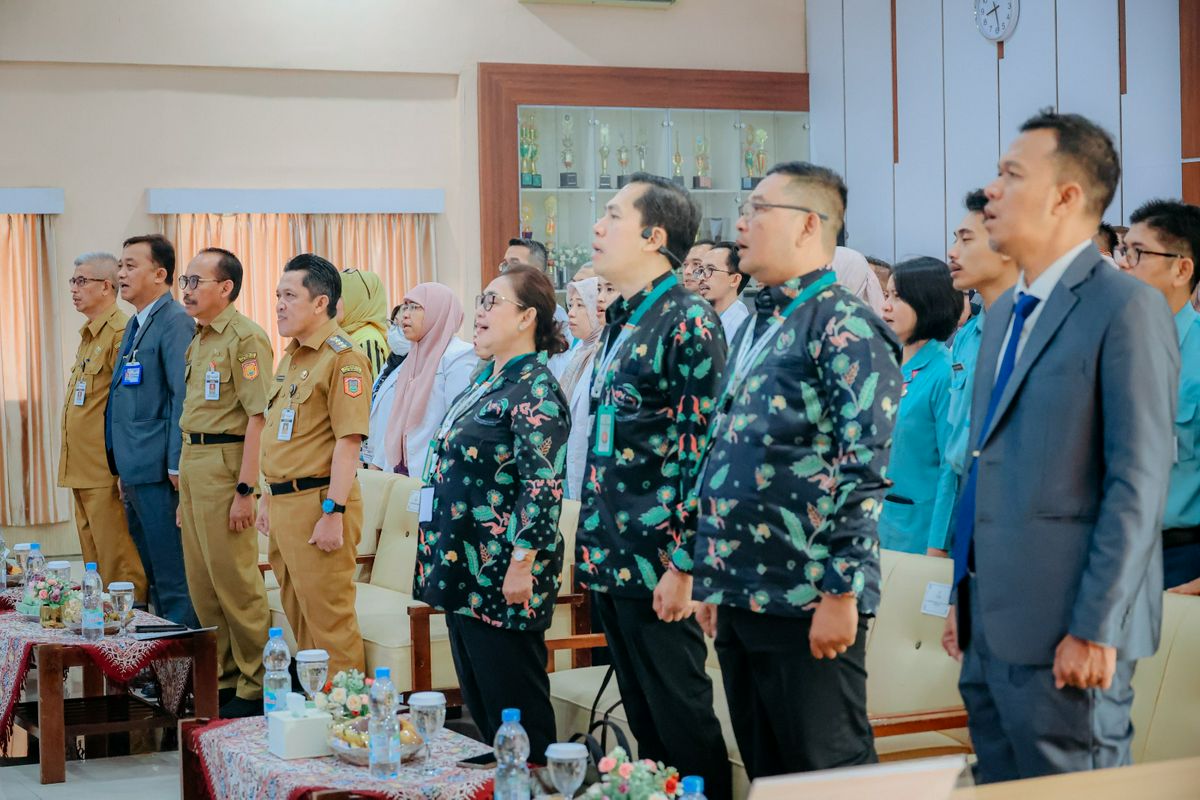 Bupati Wonosobo Membuka Acara Survei Akreditasi RSUD KRT Setjonegoro Bersama LARS-DHP Tahun 2026