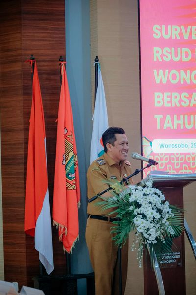 Bupati Wonosobo Membuka Acara Survei Akreditasi RSUD KRT Setjonegoro Bersama LARS-DHP Tahun 2026